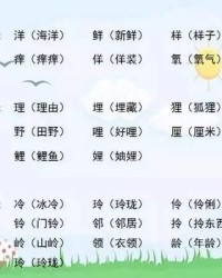 呢这个字能怎么组词呀