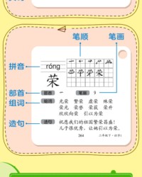 荣组词和部首(荣组词和部首和拼音)