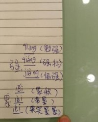 你累的累怎么组词