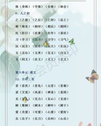 体的组词怎么写(体的组词有哪些呢?)