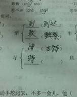 旦字加偏旁组词