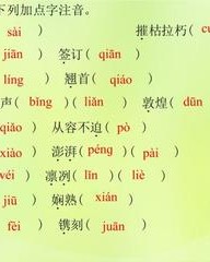 摧字组词(摧字组词怎么组)