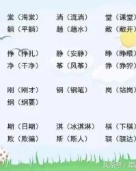 堂的组词(堂的组词和部首)