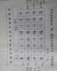 躺的组词和例句怎么写