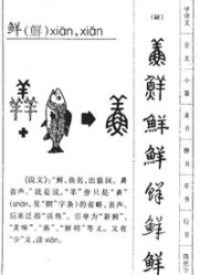 鲜怎么组词