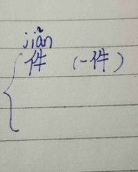 件的组词是怎么组的