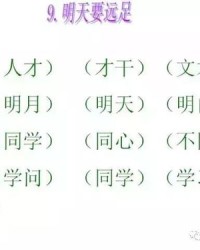 从字的从怎么组词