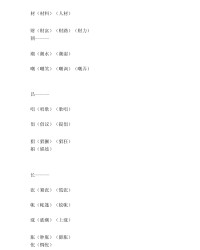 材料的材组词(材料的料组词怎么写)
