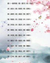 一副的副组词(一副的副可以怎么组词)