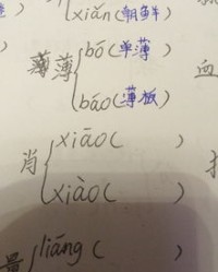 多音字几怎么组词