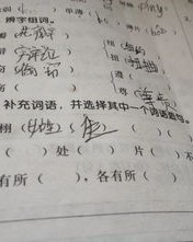 两个蓝怎么组词呀