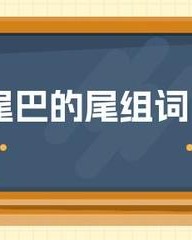 尾组词(尾组词和部首)