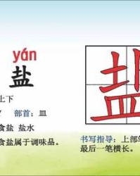 盐水的盐组词(盐水的盐组词怎么写)