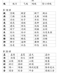 划组词部首(划组词部首结构组词)