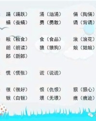 涌换偏旁组词(涌换偏旁组新字再组词语)