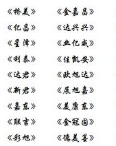 中字公司取名组词怎么写