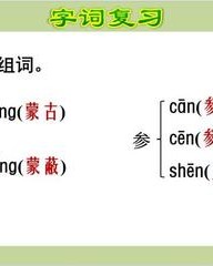 参的组词组(参的组词怎么写)