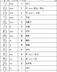 绞丝旁的勺怎么组词