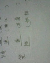 正多音字怎么组词