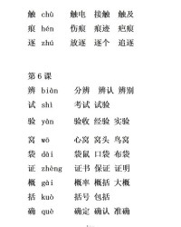 视组词(视组词和部首和拼音)