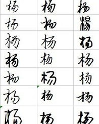 木字旁那个杨字怎么组词