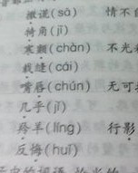 擞注音和组词怎么写