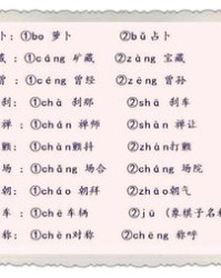 菌多音字组词怎么分