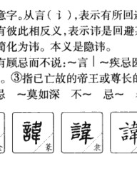 讳部首组词(讳部首组词拼音)