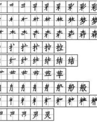 森林零怎么组词