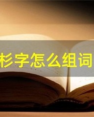 杉字怎么组词(桦字组词)