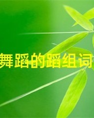 舞蹈的蹈怎么组词(仿佛的佛怎么组词)