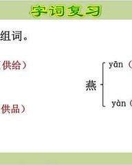供字组词(供字组词怎么组)