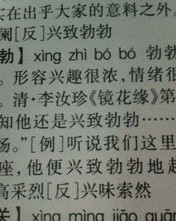 兴致勃勃的可以怎么组词