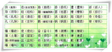 霜怎么组词说
