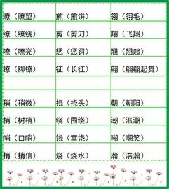 硕的组词
