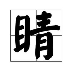 我眼睛的睛字怎么组词