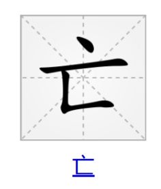 亡组词怎么写