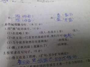 用视组词