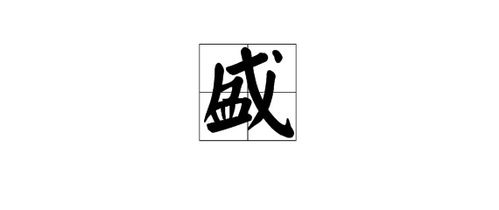 盛字怎么组词多音字