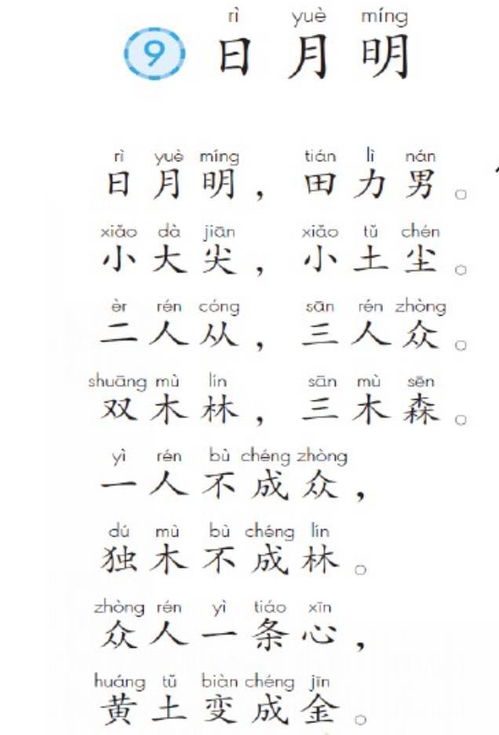 小时不识月的识怎么组词