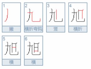 续旭日的旭怎么组词