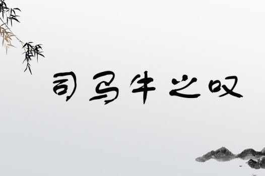 司马的司该怎么组词