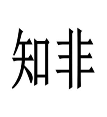 知非怎么组词