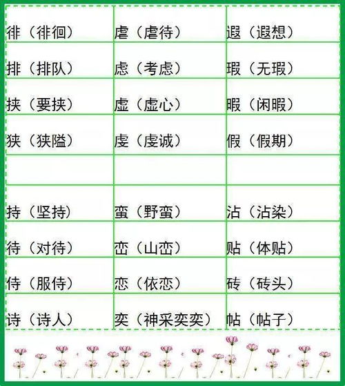 小心地组词
