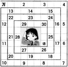 末字组词语