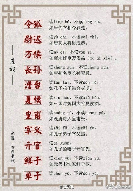 解作为姓氏怎么组词