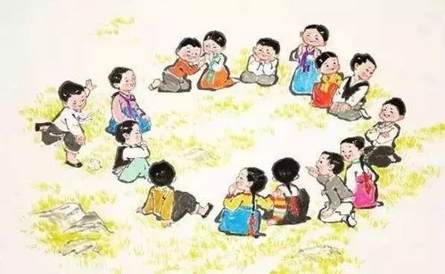 丢手绢的怎么组词