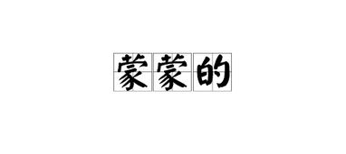 蒙对了的蒙怎么组词