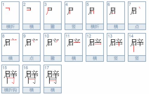 胳膊的盯怎么组词