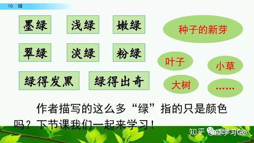 绿可以怎么组词